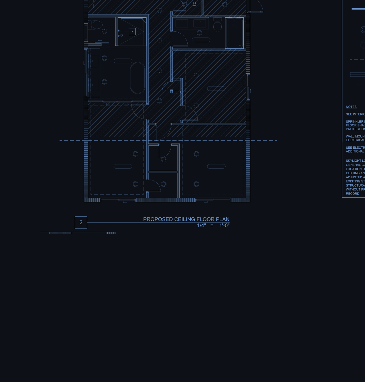 Floor plan with points of oversight